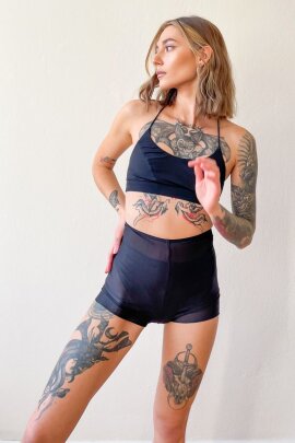 Pole Addict Shorts Petite Black XL