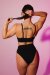 Pole Addict Top Basic Black M
