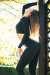 Dragonfly Crop Top Pavi Schwarz M