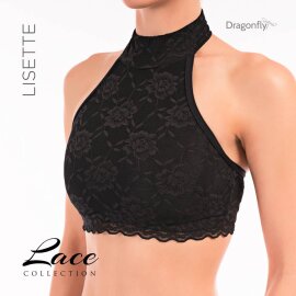 Dragonfly Top Lisette Lace Black S