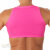 PoleFit Top High Neck Crop XS Hot Pink