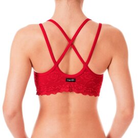 Dragonfly Top Nicole Lace Red XS