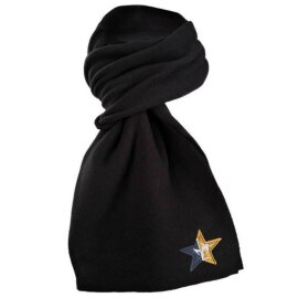PoleSports Fleece-Scarf Black