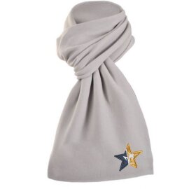 PoleSports Fleece-Scarf Grey