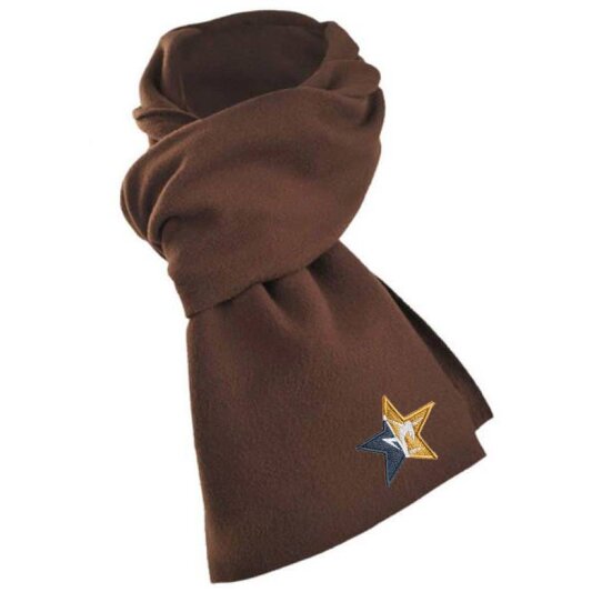 PoleSports Fleece-Scarf Brown