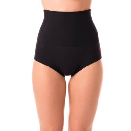 Dragonfly High Waist Shorts Betty S Black / Hot Pink