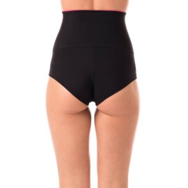 Dragonfly High Waist Shorts Betty S Black / Hot Pink
