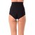 Dragonfly High Waist Shorts Betty S Black / Hot Pink