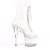 Pleaser ADORE-1020C Plateau Ankle Boots Transparent