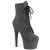 Pleaser ADORE-1020FS Plateau Ankle Boots Faux Suede Grey