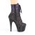 Pleaser ADORE-1020OMBG Plateau Ankle Boots Glitter Colorful Purple