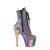 Pleaser ADORE-1020RC-REFL Plateau Ankle Boots Reflection Chrome Colorful