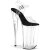 Pleaser BEYOND-008 Plateau Sandalettes Transparent Black