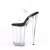 Pleaser BEYOND-008 Plateau Sandalettes Transparent Black