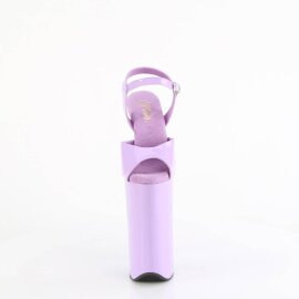 Pleaser BEYOND-009 Plateau Sandalettes Patent Purple