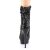 Pleaser BLONDIE-R-1009 Plateau Ankle Boots Sequins Black