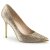Pleaser CLASSIQUE-20 Pumps Glitter Gold