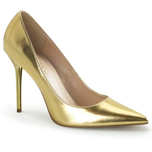 Pleaser CLASSIQUE-20 Pumps Metallic Gold