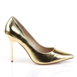 Pleaser CLASSIQUE-20 Pumps Metallic Gold