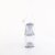 Pleaser CRAZE-808 Plateau Sandalettes Transparent