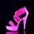 Pleaser DELIGHT-669UV Plateau Sandalettes Neon Pink