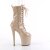 Pleaser ENCHANT-1041 Platform Ankle Boots Patent Nude