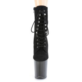 Pleaser FLAMINGO-1020FST Plateau Ankle Boots Faux Suede...