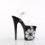 Pleaser FLAMINGO-808NLHS Plateau Sandalettes Transparent Black