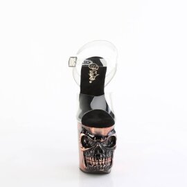 Pleaser RAPTURE-808-LT Plateau Sandalettes Transparent...
