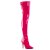 Pleaser SEDUCE-3000 Overknee Boots Patent Pink
