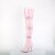 Pleaser SEDUCE-3028 Overknee Boots Patent Light Pink