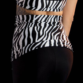 Dragonfly Back Warmer - Zebra Edition XS