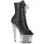 Pleaser SPECTATOR-1021RS Plateau Ankle Boots Patent Black