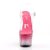 Pleaser STARDUST-708T Plateau Sandalettes Transparent Pink
