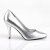 Pleaser VANITY-420 Pumps Faux Leather Silver