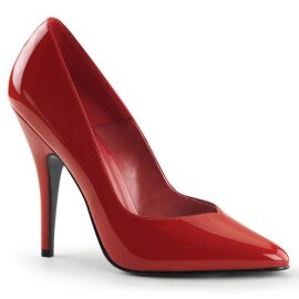 Pleaser SEDUCE-420V Pumps Patent Red EU-35 / US-5