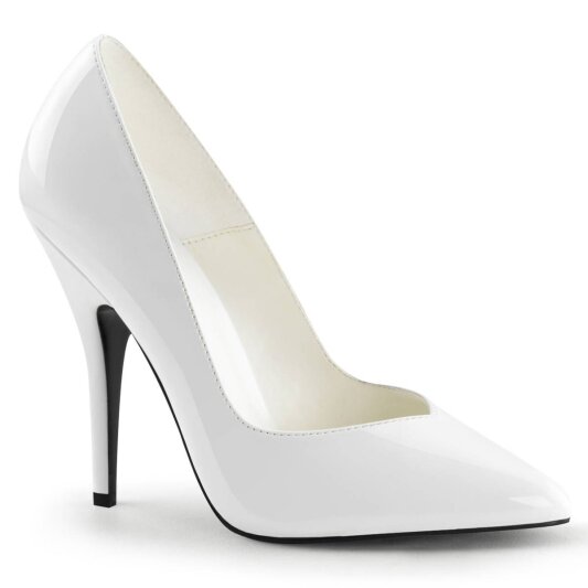 Pleaser SEDUCE-420V Pumps Patent White EU-35 / US-5