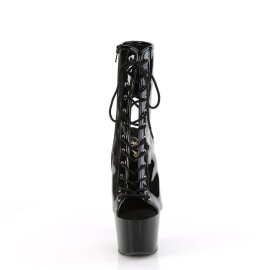 Pleaser ADORE-1016 Plateau Ankle Boots Patent Black EU-41...