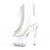 Pleaser ADORE-1016C-2 Plateau Ankle Boots Rhinestones Transparent EU-36 / US-6