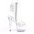 Pleaser ADORE-1018C Plateau Ankle Boots Transparent EU-40 / US-10