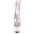 Pleaser ADORE-1018C Plateau Ankle Boots Glitter Transparent Light Pink EU-35 / US-5