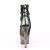 Pleaser ADORE-1018MSHT Plateau Ankle Boots Mesh Smoke Black EU-35 / US-5
