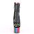 Pleaser ADORE-1018RC-02 Plateau Ankle Boots Faux Leather Chrome Black Colorful EU-41 / US-11