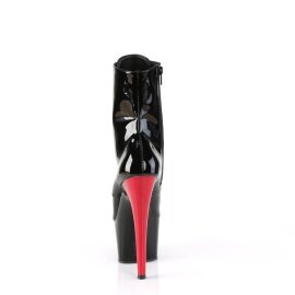 Pleaser ADORE-1020 Plateau Ankle Boots Patent Black EU-41 / US-11
