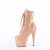 Pleaser ADORE-1020 Plateau Ankle Boots Patent Braun EU-39 / US-9