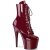 Pleaser ADORE-1020 Plateau Ankle Boots Patent Burgundy EU-40 / US-10