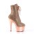 Pleaser ADORE-1020CHRS Plateau Ankle Boots Rhinestones Chrome Gold EU-41 / US-11