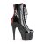 Pleaser ADORE-1020FH Plateau Ankle Boots Patent Black EU-39 / US-9