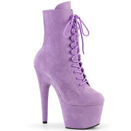 Pleaser ADORE-1020FS Plateau Ankle Boots Faux Suede...
