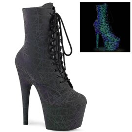 Pleaser ADORE-1020REFL Plateau Ankle Boots Reflection...